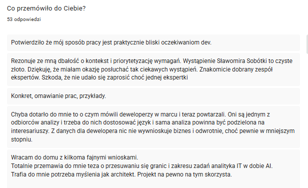 Opinia uczestnika 25