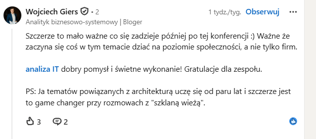 Opinia uczestnika 10