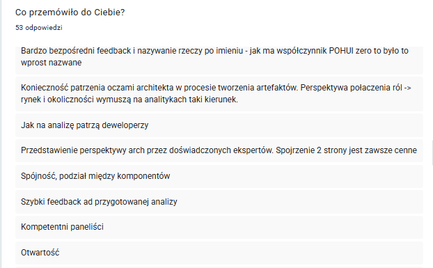 Opinia uczestnika 22