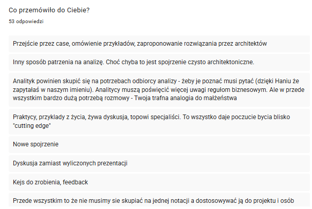 Opinia uczestnika 21