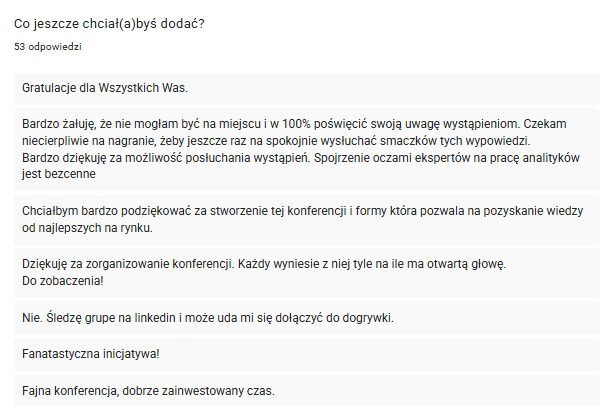 Opinia uczestnika 18